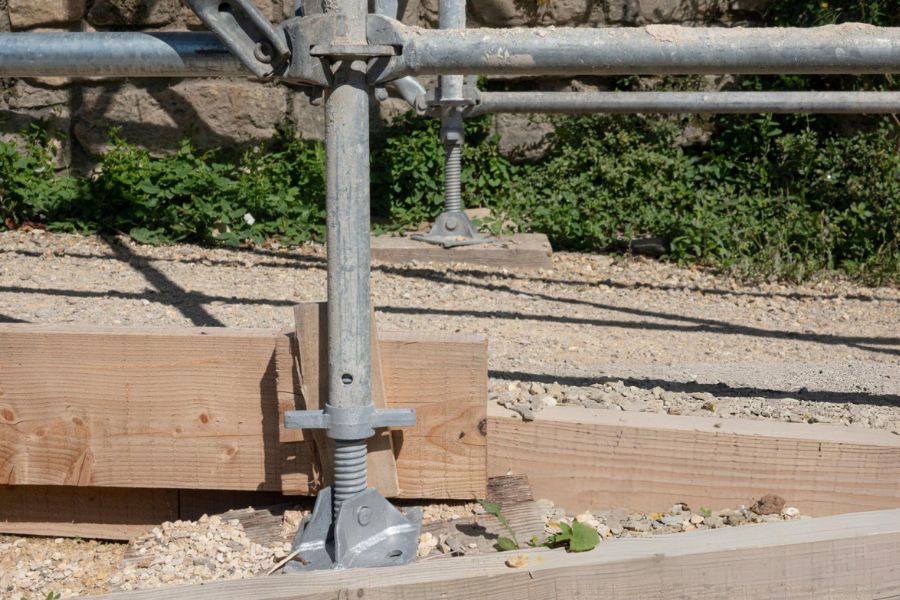 Steel Push Pier Installation in Davie, FL